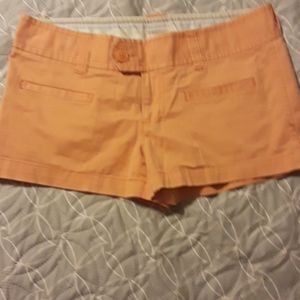 American Eagle Outfitters coral shorts